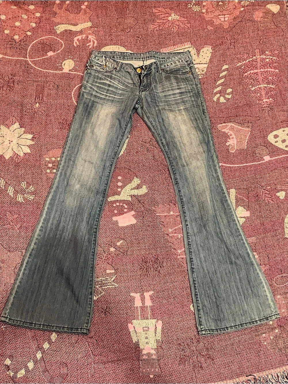 Rock & Republic Roth Flare Jeans Blue Waist 29